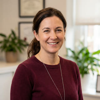 Laura Bennett, angegeben als Leiterin für Plattformstandards bei Teilprägur, auf einem Profilbild